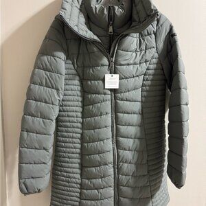 DKNY Women's Puffer Jacket in Gray